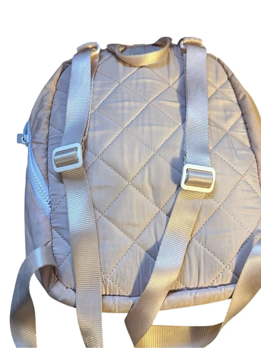 adidas Pale Pink Trefoil Mini Backpack - Picture 5 of 9
